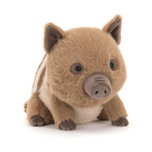 Petit cochon en peluche Swinley, jouets en peluche de haute qualité, animaux de la forêt, poupées douces en peluche pour cadeau d'anniversaire - Product Image 2