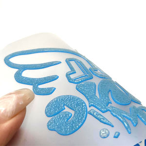 Logo de marque en caoutchouc silicone de haute qualité avec étiquette de transfert thermique en silicone 3D pour vêtements de sport - Product Image 1