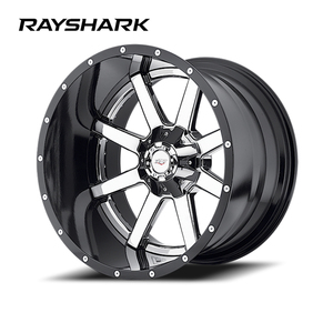 Rines Forjados RS Custom 20 24x14 Pulgadas D260 8x170 8x165.1 de Dos Piezas para RAM 2500 3500 Ford F250 F350 - Product Image 1