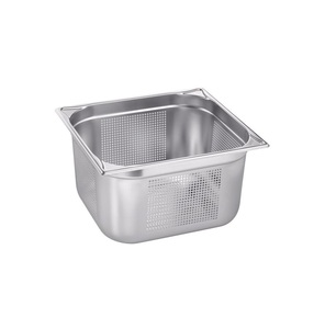 Polished Stainless Steel <b>Colander</b> For Elegant Kitchen Utility With Durable Construction And Efficient Water Drainage Design - Product Image 1