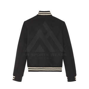 Chaqueta Varsity Larga Transpirable para Hombre, Estilo Hip Hop, Bordada, para Invierno, Ropa Urbana - Product Image 2