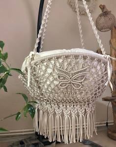 <b>Macrame</b> <b>Swing</b>, <b>Macrame</b> Hammock <b>Chair</b>, <b>Macrame</b> Round <b>Swing</b>, Hanging Cotto <b>Macrame</b> Hammock - Product Image 1