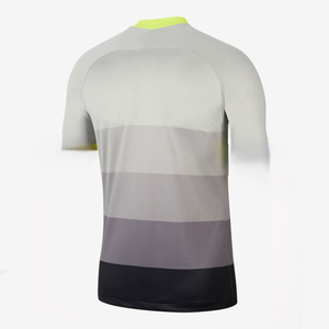 Maillot de football unisexe personnalisé imprimé par transfert thermique, 100 % polyester, tissu mesh respirant, léger, sans manches, col en V - Product Image 4