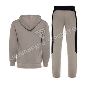 Nouvelle collection 2026 – Ensemble deux pièces confortable pour homme : sweat à capuche et pantalon de survêtement, coupe classique, 100 % tissu chaud et uni - Product Image 3