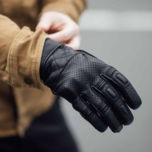 Guantes de Cuero Completos con Protección para la Palma, Cierre de Velcro Antideslizante, para Actividades al Aire Libre en Invierno, Unisex, Resistentes al Desgaste - Product Image 2