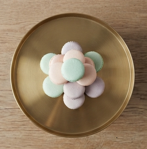 Support de présentation de desserts en or pour table à manger, support géométrique de qualité exclusive, porte-fruits, porte-desserts, porte-gâteaux à bas prix - Product Image 3