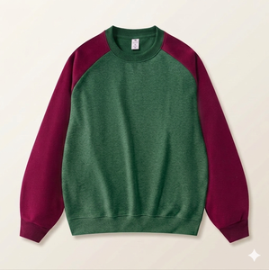 เสื้อสเวตเชิ้ตทรงหลวมไหล่ตก ผ้าฝ้ายฟลีซ สไตล์เทรนดี้ สำหรับผู้ชาย เสื้อสเวตเชิ้ตแบบสปอร์ต - Product Image 4