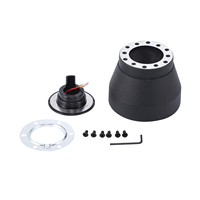 Pièces automobiles de course, kit adaptateur de moyeu de volant de course noir pour BMW E30 E32 E34