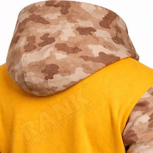 Sweat à capuche d'hiver en molleton épais de haute qualité, 100% coton, pull unisexe avec poche sur la manche, impression DTG pour homme, coupe oversize - Product Image 4