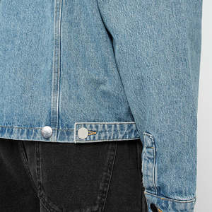 Chaquetas y Abrigos de Mezclilla Tejida 100% Algodón para Hombre, Personalizables, a la Moda, Casuales, Clásicos, Ecológicos, Resistentes al Viento, con Estilo Moderno - Product Image 5