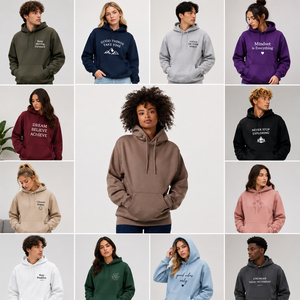 Lote de sudaderas con capucha para hombre Meow Fashion de Bangladesh, 100% algodón, felpa francesa, con estampado de letras, informales, al por mayor - Product Image 6