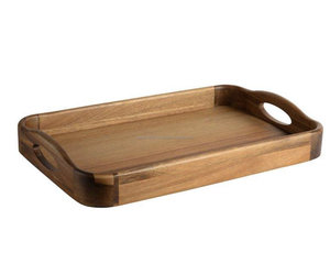 Bandeja de Madera para Servir con Asa, Venta al por Mayor de Tayyab Handicraft, para Bodas, Fiestas y Restaurantes - Product Image 5