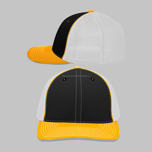 OEM Custom 6 Panel Unisex <b>Baseball</b> Hats Embroidered Cotton Fabric Adjustable Size Two Tone Curved Brim Caps Unisex Style Set - Product Image 6