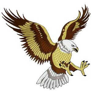 Écusson brodé en forme de bouclier pour service de sauveteurs, vente en gros, prix fabricant - Product Image 5