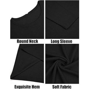 Camiseta Deportiva de Manga Larga para Hombre, Ropa Deportiva de Alta Calidad de Secado Rápido, Informal, para Entrenamiento, con Logotipo Personalizado, Impresión Digital - Product Image 6