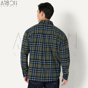 Bon Fournisseur, Nouvelle Collection : Veste Décontractée Premium pour Homme en Flanelle Douce à Carreaux avec Boutons et Poches Avant - Product Image 2