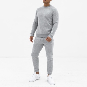 Venta al por mayor de algodón pesado gran oferta OEM personalizado Unisex hombres chándal mujeres chándal conjunto chándal hombres 2021 2 piezas chándales para hombres lisos chándales para hombres chándal - Product Image 1