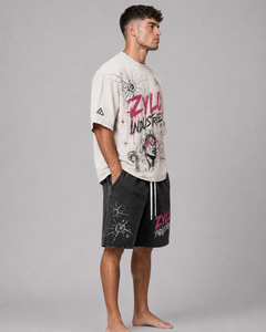 Ensemble 2 pièces mode été pour homme – T-shirt et short respirants à manches courtes pour la course – Ensembles d'été pour homme OEM - Product Image 2