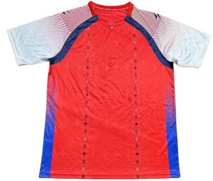 NAVE INDUSTRY 2026 Haïti Maillot de football personnalisé en polyester écologique respirant et à séchage rapide - Product Image 3