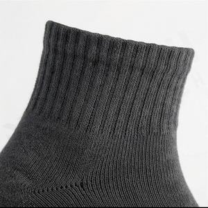Chaussettes de sport pour hommes à compression de qualité supérieure, logo personnalisé, coton, course à pied, golf, couleur personnalisée, respirantes, performance athlétique, gym - Product Image 4