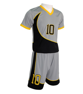 Uniforme de football personnalisé en spandex/polyester sublimé de haute qualité, léger, respirant, avec nom et numéro du joueur, marque privée - Product Image 3