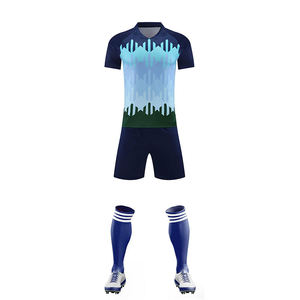 Professional Football Apparel Custom Soccer Kit Manufacturer Team Uniform Jersey and Shorts Set Lightweight Durable Sportswear f - Product Image 3