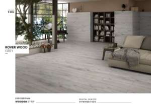 Baldosas Vitrificadas Digitales de Lujo, 8x48 Pulgadas, Piso de Porcelana para Arquitectura y Decoración de Interiores Elegantes - Product Image 4