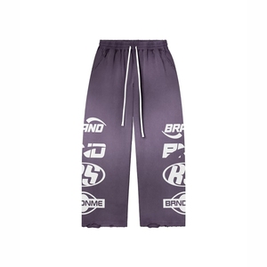 Diseña Tu Propio Chándal Ecológico de Peso Medio con Lavado Ácido, Sudadera con Capucha y Cordón Ajustable, Pantalones Deportivos Unisex, Ropa Casual de Invierno - Product Image 3