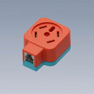 Adaptador con Certificación ROHS G-jack SD03MJ, Convertidor de Enchufe Sueco a Enchufe RJ11 Estadounidense - Product Image 1