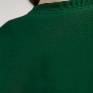 Sweat-shirts pour femmes grande taille fabriqués au Pakistan, couleur unie, logo imprimé personnalisé, respirants, 100% coton lavé, décontractés - Product Image 5