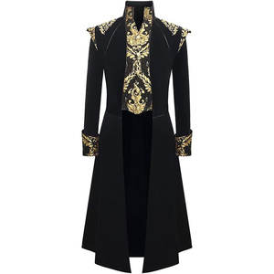 2026 Men's Steampunk Medieval Tailcoat <b>Jacket</b> Victorian <b>Gothic</b> Frock Coat Factory Wholesale - Product Image 1