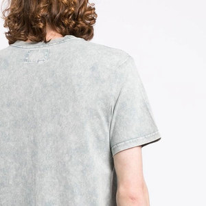 Camiseta de Manga Corta para Hombre, Corte Regular, Transpirable, Ecológica, 100% Algodón Tejido, Cuello Redondo, Estilo Casual Urbano, Venta al Por Mayor - Product Image 5
