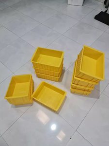 OEM Custom PP Plastic <b>Crate</b> Heavy Duty <b>Stackable</b> Logistics Container Model LD-023 Hai Phong - Product Image 5