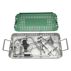 Placa de reducción colineal para traumatismos, instrumento quirúrgico ortopédico para caballos y perros, material de acero, ajustable y duradero - Product Image 1