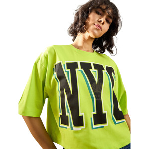 Camisetas Cortas Deportivas Extra Grandes Ecológicas para Mujer, Cuello Redondo, Manga Corta, Estilo Casual, 100% Algodón, Más Vendidas - Product Image 5