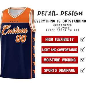 ชุดเสื้อและกางเกงบาสเก็ตบอลแบบกำหนดเอง โพลีเอสเตอร์ 100% ตัดเย็บตามสั่ง พร้อมโลโก้ ชื่อทีม เบอร์ทีม ชื่อมหาวิทยาลัย ชุดกีฬา - Product Image 4