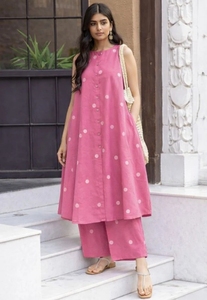 Salwar Kameez de Viscosa para Mujer KV, Ropa de Fiesta, Sin Arrugas, Secado Rápido - Product Image 4
