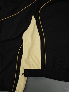 Custom <b>Men's</b> Solid Hip Hop Spandex/Polyester Winter Windbreaker Tracksuit Set Breathable Quick Dry Hooded Piping Stripes - Product Image 3