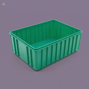 OEM Custom Eco-Friendly PP Plastic Solid <b>Box</b> <b>Stackable</b> <b>Storage</b> Crate Factory Container - Product Image 1