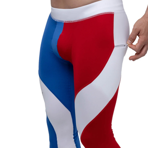 Customized Men Gym <b>Leggings</b> Running Tights Quick Dry Elastic Training Fitness <b>Leggings</b> Comfortable New Arrival Men Gym <b>Leggings</b> - Product Image 4