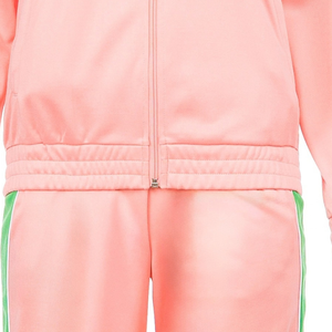 Conjunto Deportivo de Dos Piezas para Mujer, Modelo Fall Legacy 25, Color Rosa y Verde, Chaqueta con Cierre y Pantalones a Juego, Estilo Casual, Deportivo y Urbano, Inspirado en la Hermandad - Product Image 6