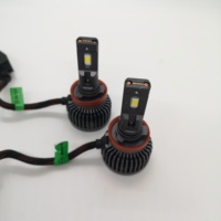 Lampes de voiture LED H11 5500K 130W 13000LM Paire H4 H7 H1 H13 9005 9006 H3 9012 Feux antibrouillard G65 Remplacer l'ampoule du phare