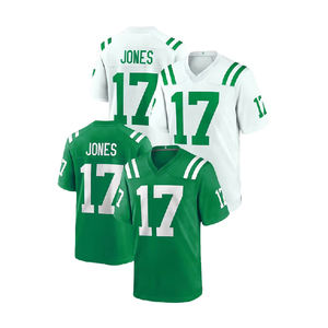 Maillots de rugby à manches courtes en gros, respirants, imprimés, pour hommes, style football américain - Product Image 6