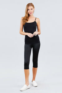 Camiseta sin mangas con tirantes y estampado para mujer, estilo holgado, tipo camisola, con ajuste cómodo, 100% algodón, con cintas, precio económico, OEM personalizado - Product Image 3