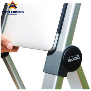 VIETLADDERS NKVL-3SL Échelle pliante en aluminium ultra-mince à 2 marches, portable et légère, pour usage domestique et extérieur, Hanoi - Product Image 5