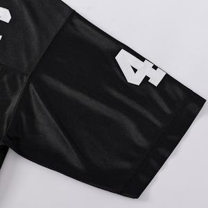 Maillot de football américain 3D en polyester 100% avec impression par sublimation, logo frontal, col en V, sans manches, grande taille, pour homme, été/automne/printemps - Product Image 6