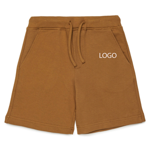 Shorts décontractés pour garçons avec cordon de serrage et logo personnalisé, poches latérales, prix avantageux pour les acheteurs en gros - Product Image 1