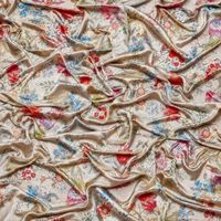 Tissu imprimé numérique, tissu en mousseline imprimé, tissu en coton imprimé sur mesure, tissu imprimé africain, motifs floraux pour l'approvisionnement en vêtements