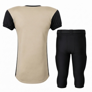 Ensemble d'uniformes de football américain personnalisés pour équipe : Maillot respirant et pantalon assorti pour l'entraînement et les matchs sportifs - Product Image 5