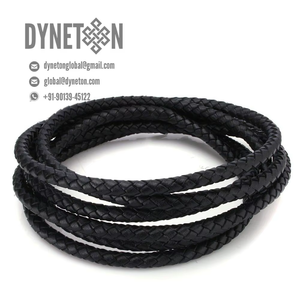 Jewelry Making Necklace <b>Bracelets</b> Fashion Accessories All Sizes and Colors Full-Grain Original <b>Leather</b> Jewelry Cord Supply - Product Image 3